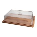serveerplateau met afdekkap 39x29cm
