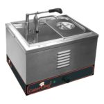 sauzen warmer m/dispenser
