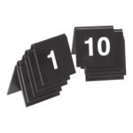 tafelnummer set (01~10)