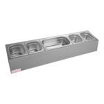 garneerunit |4xGN1/6+1xGN1/3|