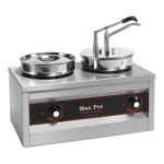 sauzen warmer m/dispenser